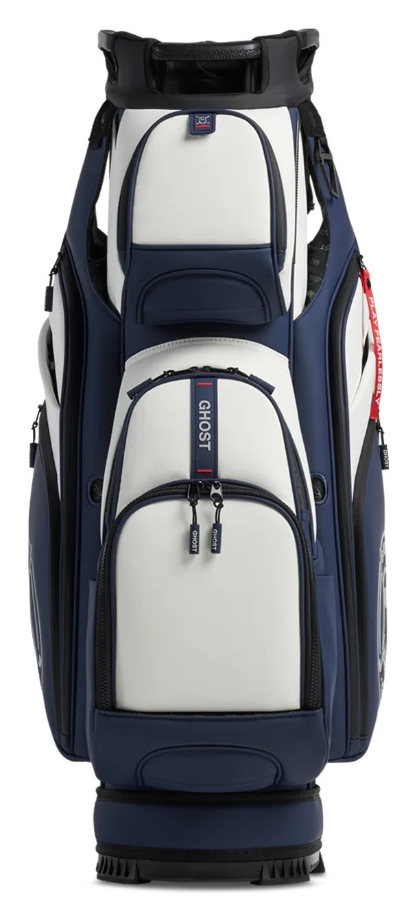 Ghost Golf GT-14 Valor cart bag, white/navy