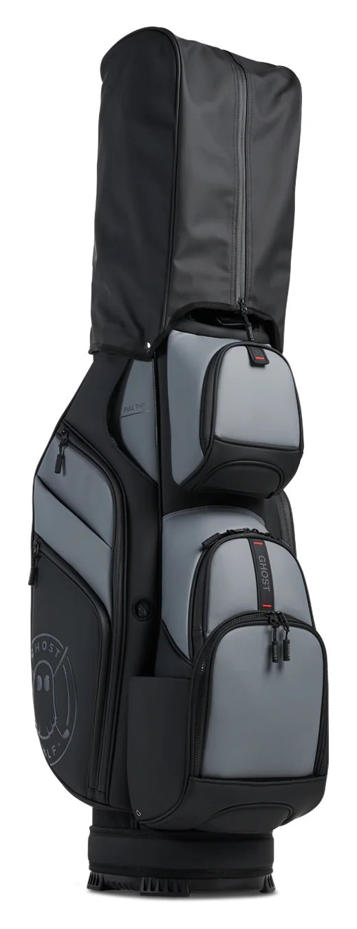 Ghost Golf GT-14 Kovert Ops cart bag, czarno/szary