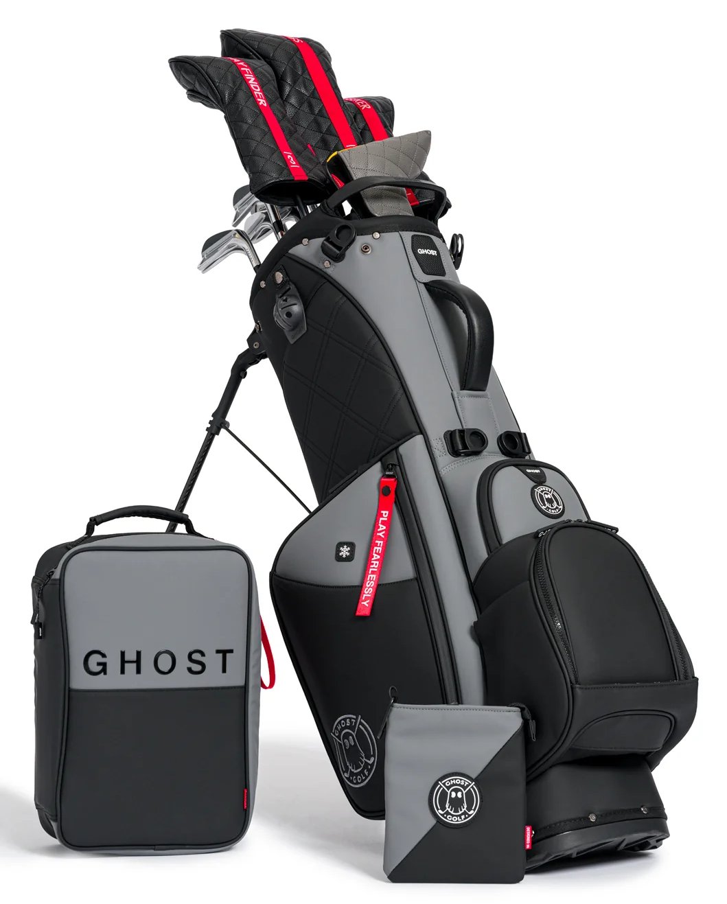 Ghost Golf Anyday Kovert Ops 7-way stand bag, czarny/szary