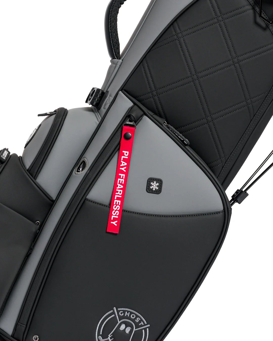 Ghost Golf Anyday Kovert Ops 14-way stand bag, czarny/szary