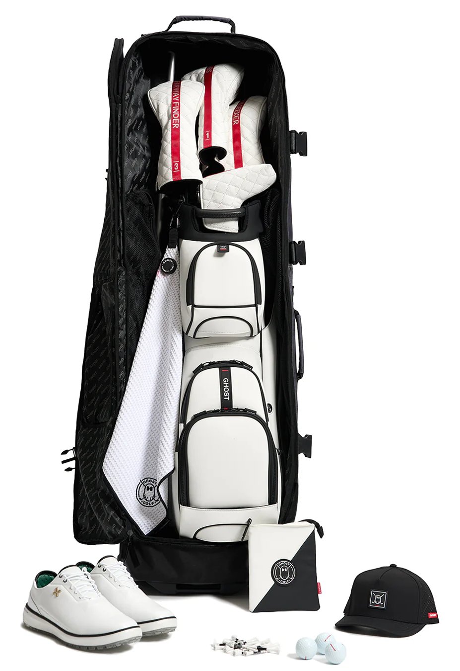 Ghost Golf Awol Club Pro travel bag, szary
