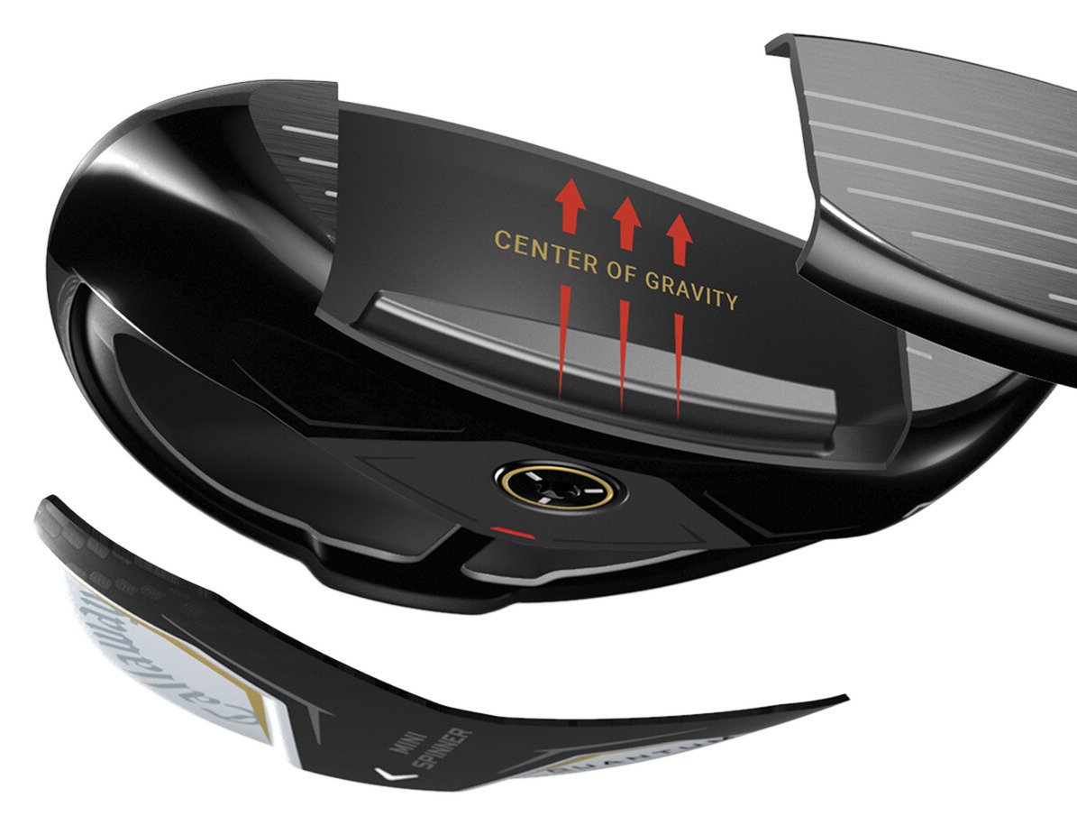Callaway Quantum Mini Spinner damskie drewno