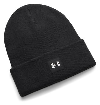 Under Armour Halftime Cuff zimowa czapka, czarno/biała