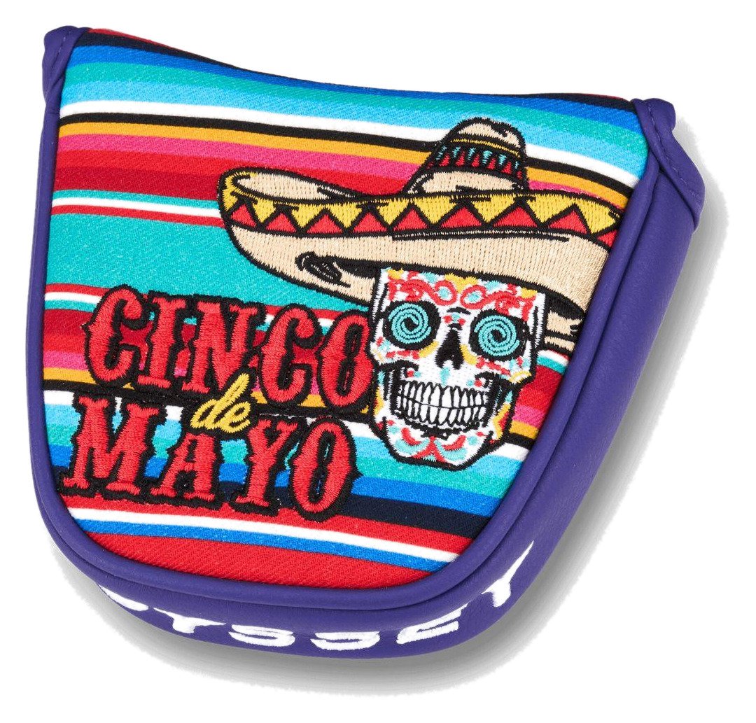 Odyssey Cinco De Mayo Mallet pokrowiec na putter, fioletowy