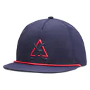 Under Armour Drive 5 Panel Hazard męska czapka z daszkiem, midnight navy/red