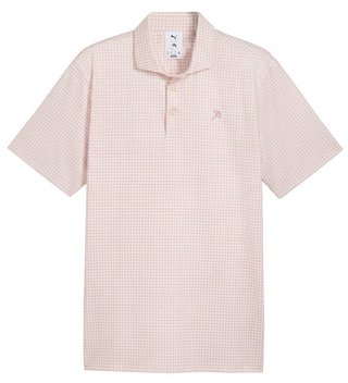 Puma X Arnold Palmer MATTR Geo męskie polo, alpine snow/rose glow