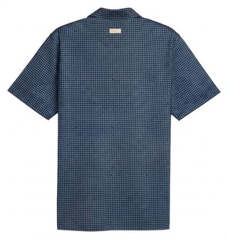 Puma X Arnold Palmer MATTR Geo męskie polo, deep navy/lemon butter
