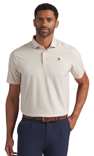 Puma X Arnold Palmer Jacquard męskie polo, alpine snow