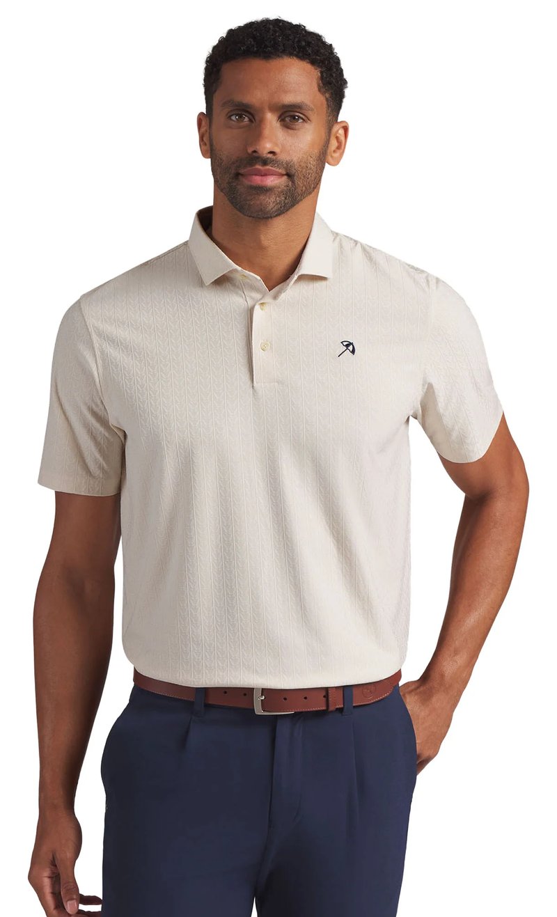 Puma X Arnold Palmer Jacquard męskie polo, alpine snow