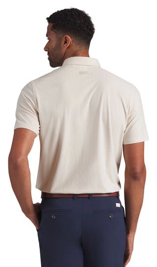 Puma X Arnold Palmer Jacquard męskie polo, alpine snow