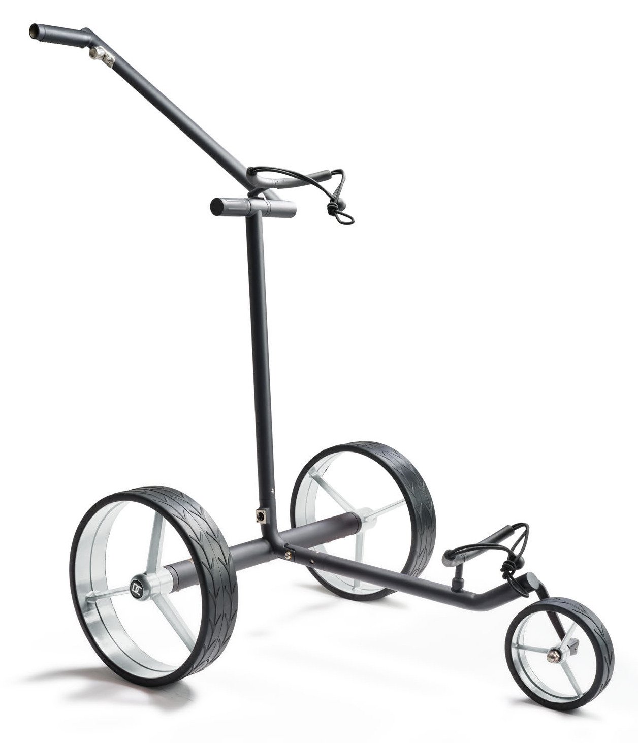Davies Caddy Premium M Black elektryczny wózek, czarny