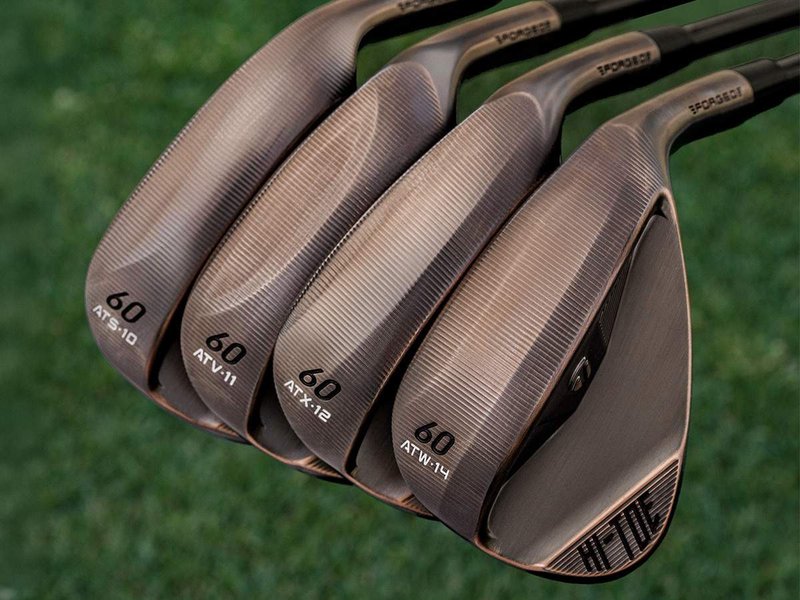 TaylorMade Hi-Toe 5 Aged Copper męski wedge, stal