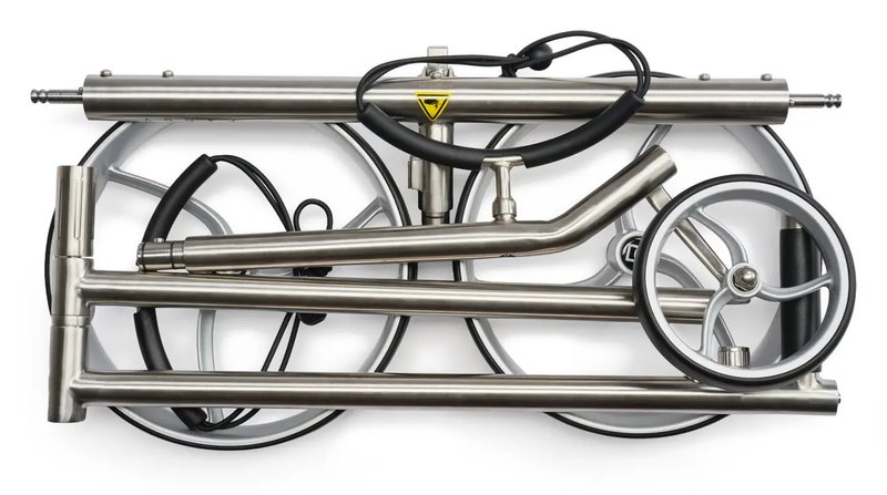 Davies Caddy Premium S Brush DHC elektryczny wózek, srebrny