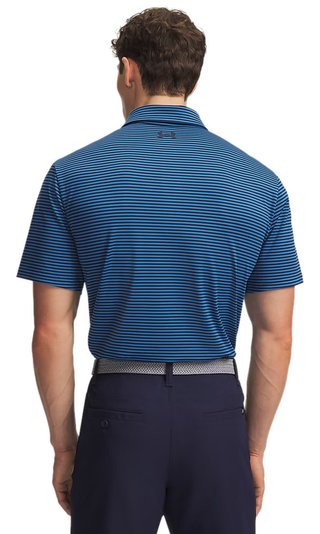 Under Armour Playoff 3.0 męskie polo, midnight navy/aegean blue