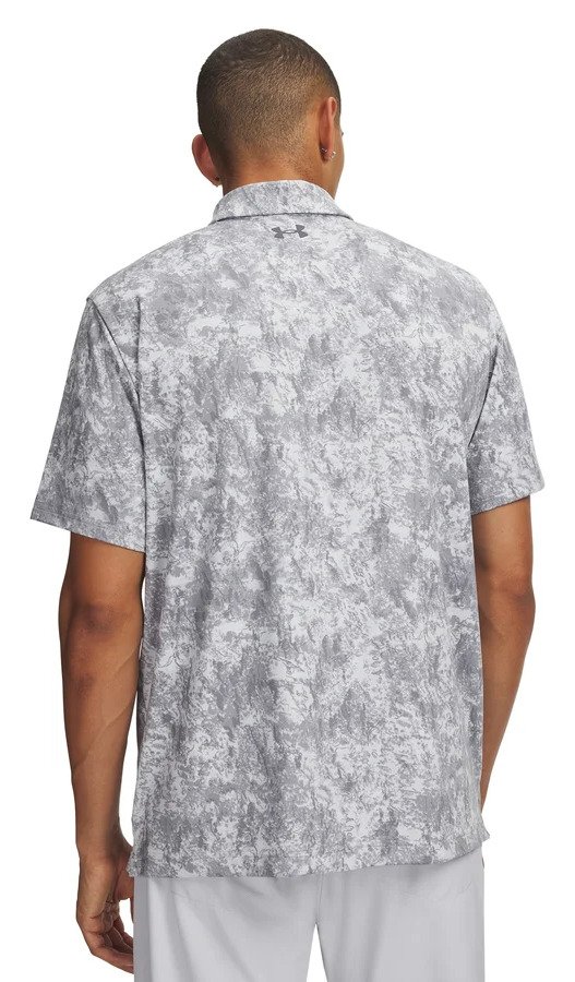 Under Armour Playoff 3.0 Printed męskie polo, szare