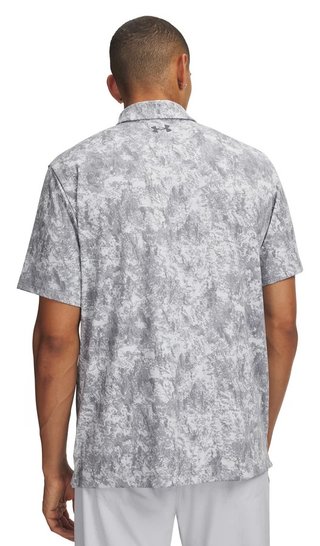 Under Armour Playoff 3.0 Printed męskie polo, szare