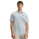 Under Armour Playoff 3.0 Printed męskie polo, białe