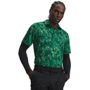 Under Armour Playoff 3.0 Printed męskie polo, zielone