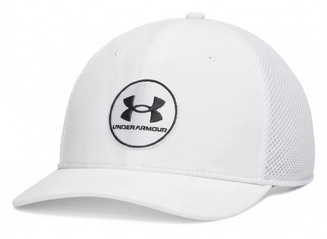Under Armour Iso-Chill Drive Low STR męska czapka, biała