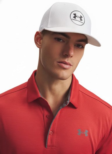 Under Armour Iso-Chill Drive Low STR męska czapka, biała