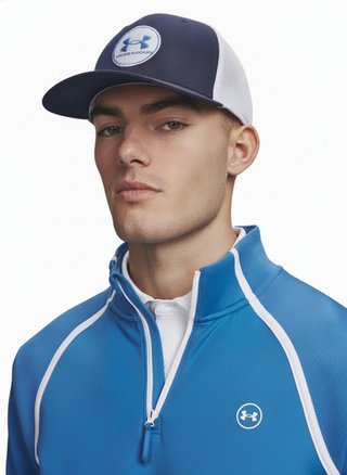 Under Armour Iso-Chill Drive Low STR męska czapka, niebieska