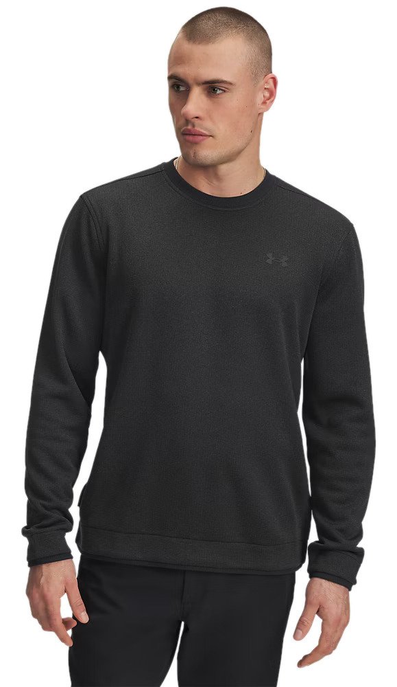 Under Armour Fleece Crew męski sweter, czarny