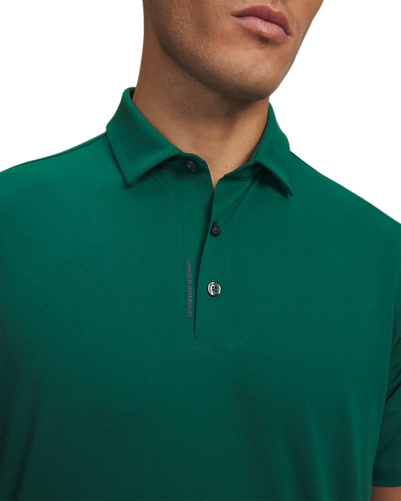 Under Armour ArmourDry męskie polo, green/midnight navy