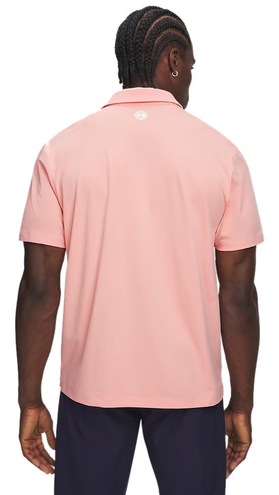 Under Armour ArmourDry męskie polo, różowe