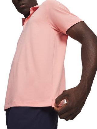 Under Armour ArmourDry męskie polo, różowe