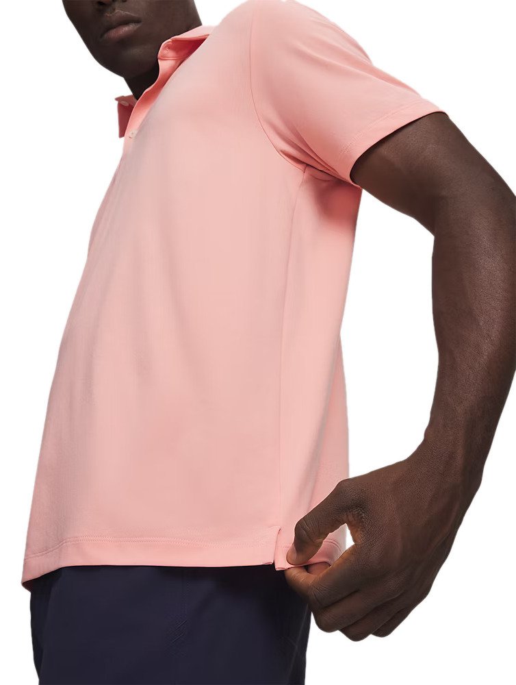 Under Armour ArmourDry męskie polo, różowe