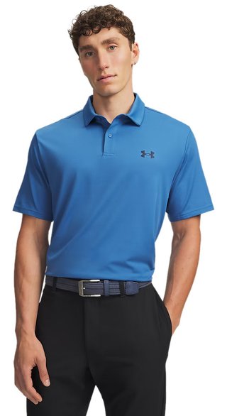 Under Armour Matchplay męskie polo, aegean blue/academy
