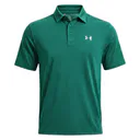 Under Armour Tee To Green Pique męskie polo, campus ivy/białe