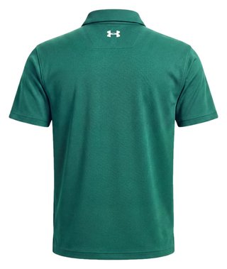Under Armour Tee To Green Pique męskie polo, campus ivy/białe