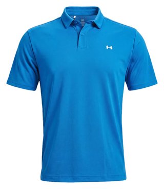 Under Armour Tee To Green Pique męskie polo, aegean blue/white