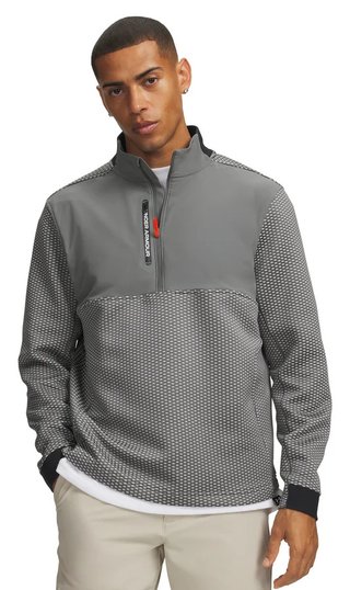 Under Armour Drive Pro Hybrid HZ męska kurtka, clay green/biały