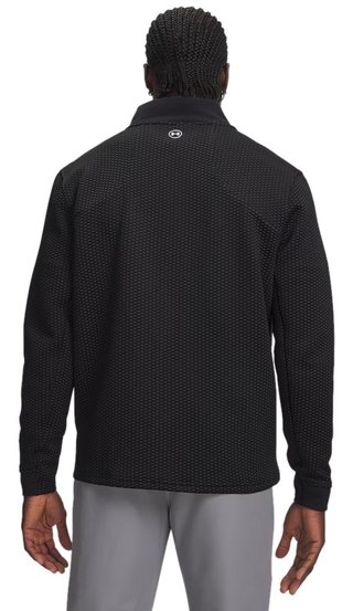 Under Armour Drive Pro Hybrid FZ męska bluza, czarno/biała