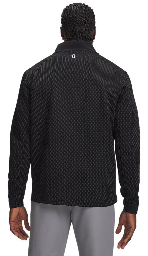 Under Armour Drive Pro Hybrid FZ męska bluza, czarno/biała