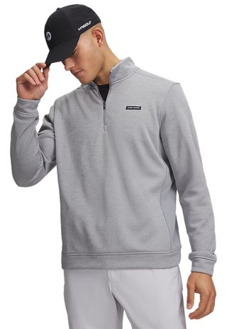 Under Armour Sweaterfleece Hybrid HZ męska bluza, szara