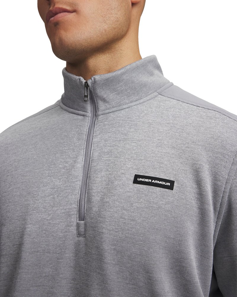 Under Armour Sweaterfleece Hybrid HZ męska bluza, szara