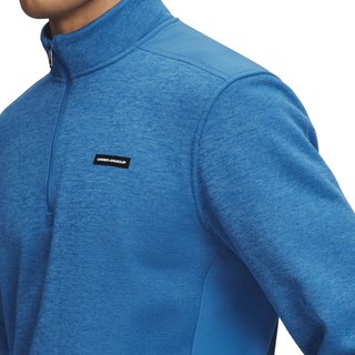 Under Armour Sweaterfleece Hybrid HZ męska bluza, niebieska