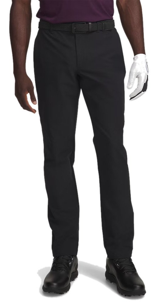Under Armour Tech Tapered męskie spodnie, czarno/białe