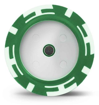 Masters Golf Poker Chip Disc Holder, zielony