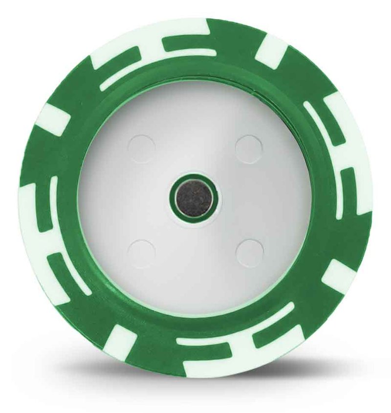 Masters Golf Poker Chip Disc Holder, zielony