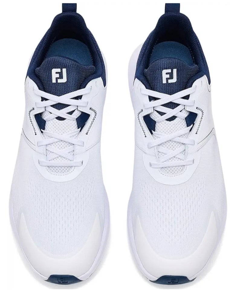 FootJoy Qmotion męskie buty golfowe, biało/granatowe