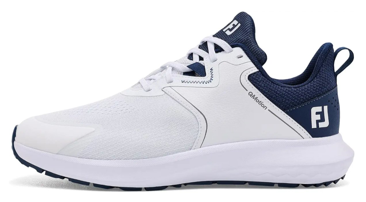 FootJoy Qmotion męskie buty golfowe, biało/granatowe
