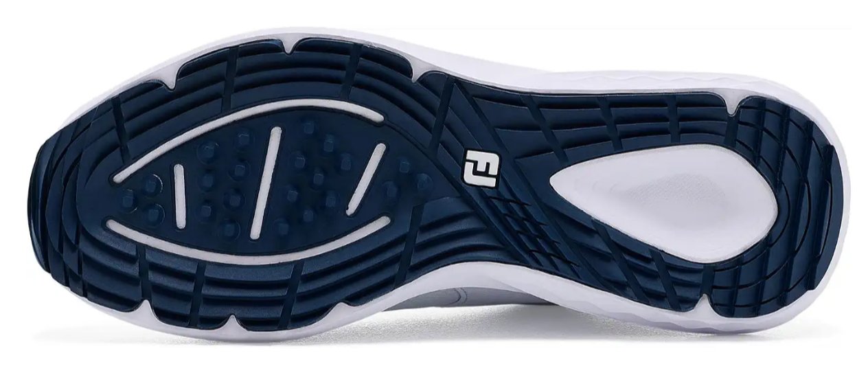 FootJoy Qmotion męskie buty golfowe, biało/granatowe