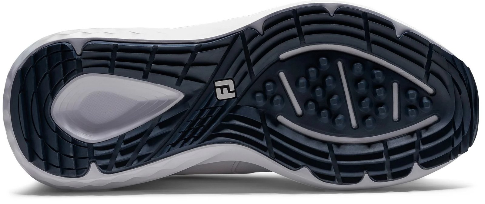 FootJoy Qmotion damskie buty golfowe, biało/niebiesko/różowe