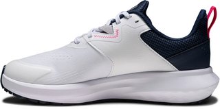 FootJoy Qmotion damskie buty golfowe, biało/niebiesko/różowe
