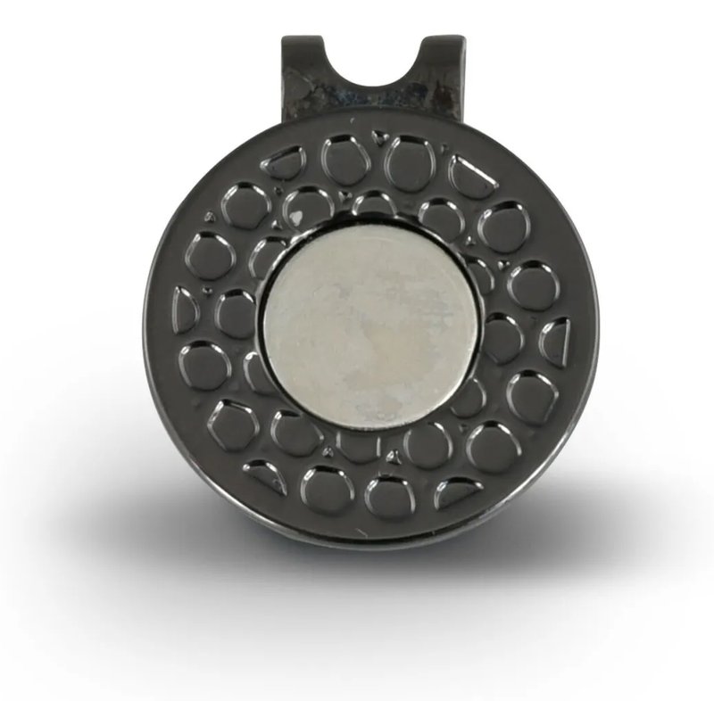 Masters Golf Deluxe Magnetic Hat Clip, złoty/gun metal