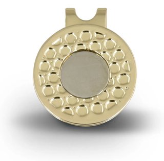 Masters Golf Deluxe Magnetic Hat Clip, złoty